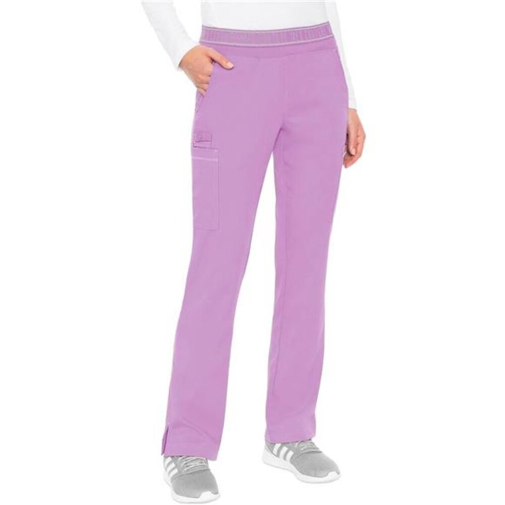 Women's Yoga Pull-On Pant with 7 Pockets Ultra-Soft Rib-Knit